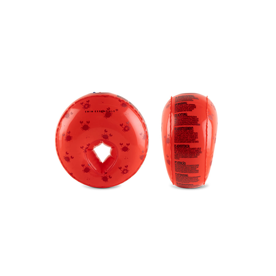 Brassards en mousse - Rouge - Crabby - 1/6 Ans