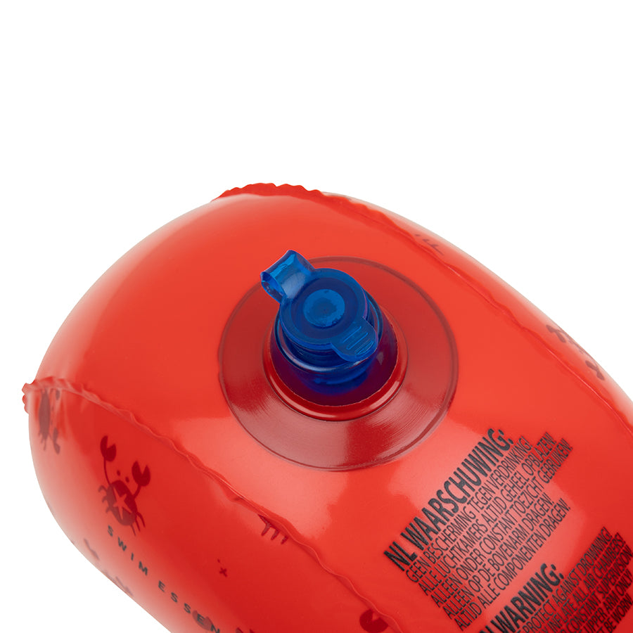 Brassards en mousse - Rouge - Crabby - 1/6 Ans