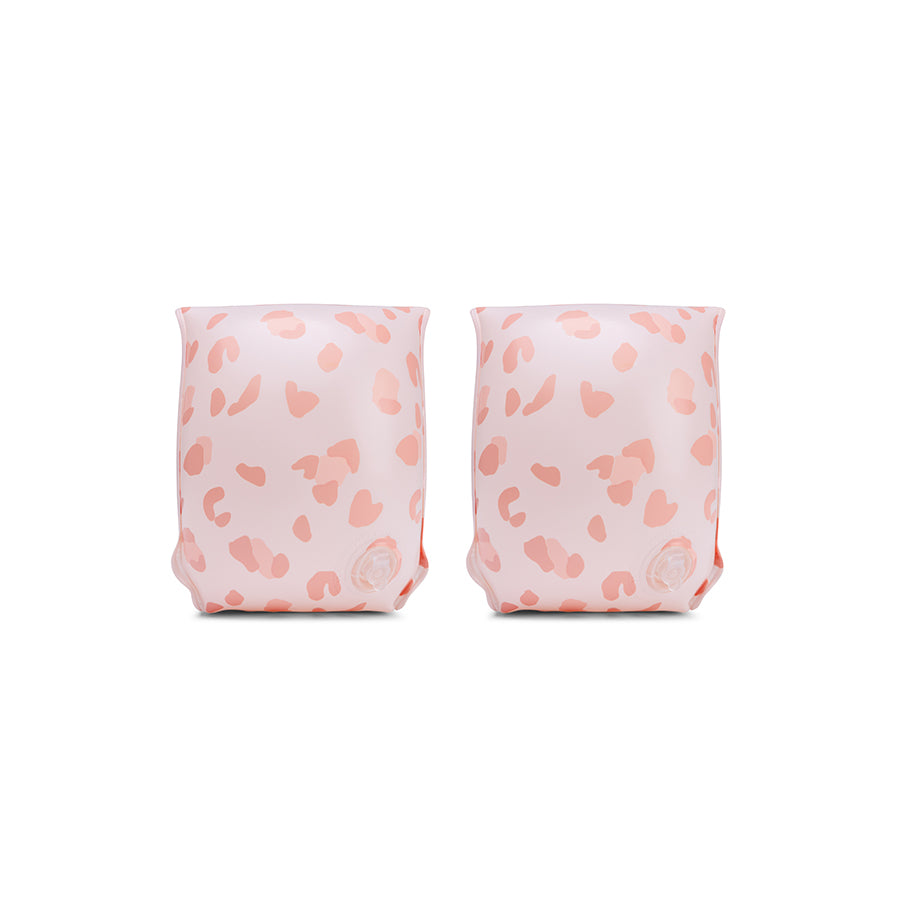 Manguitos Hinchables - Old Pink - Leopard