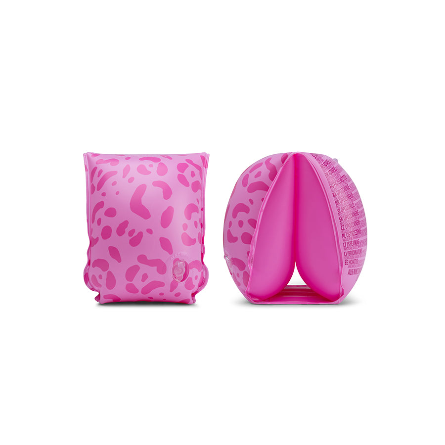Manguitos Hinchables - Rosa - Leopard - 2/6 Años