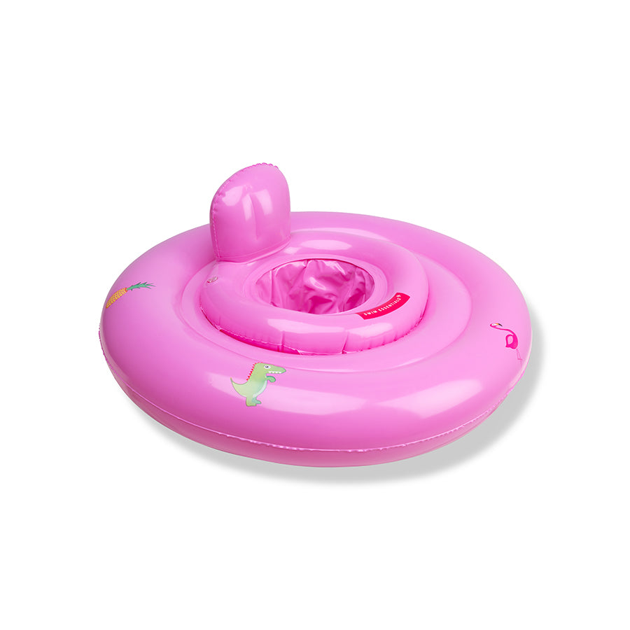 Bouée bébé - Rose - Pink Safari - 0/1 Ans