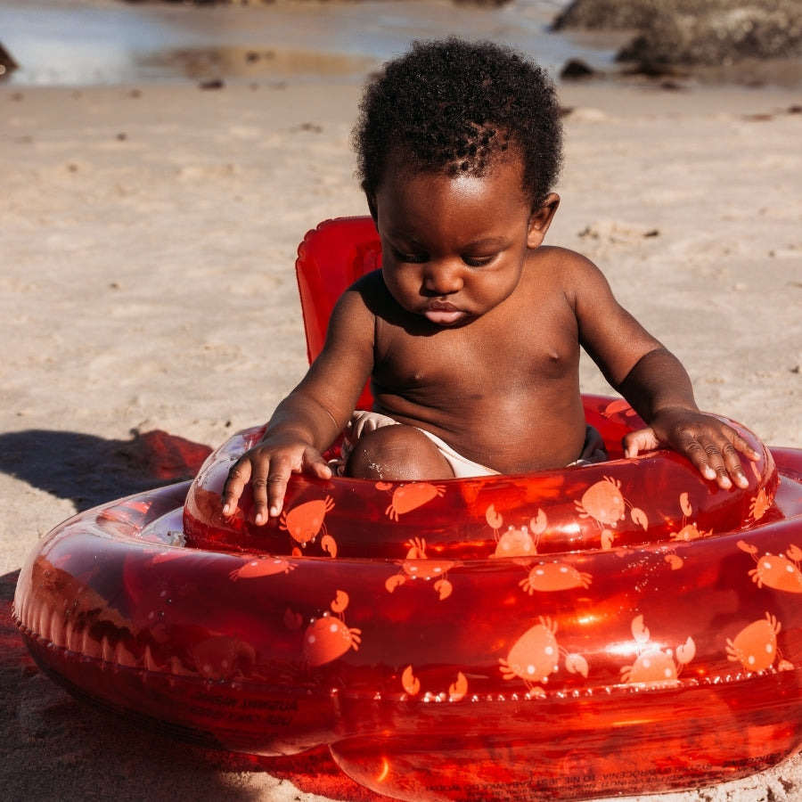 Flotador para Bebé - Rojo - Crabby - 0/1 Años