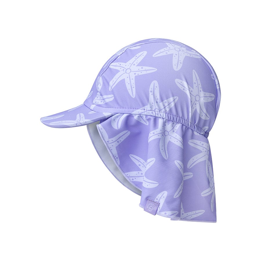 Gorro con protección UV en cuello - Lila - Seastar