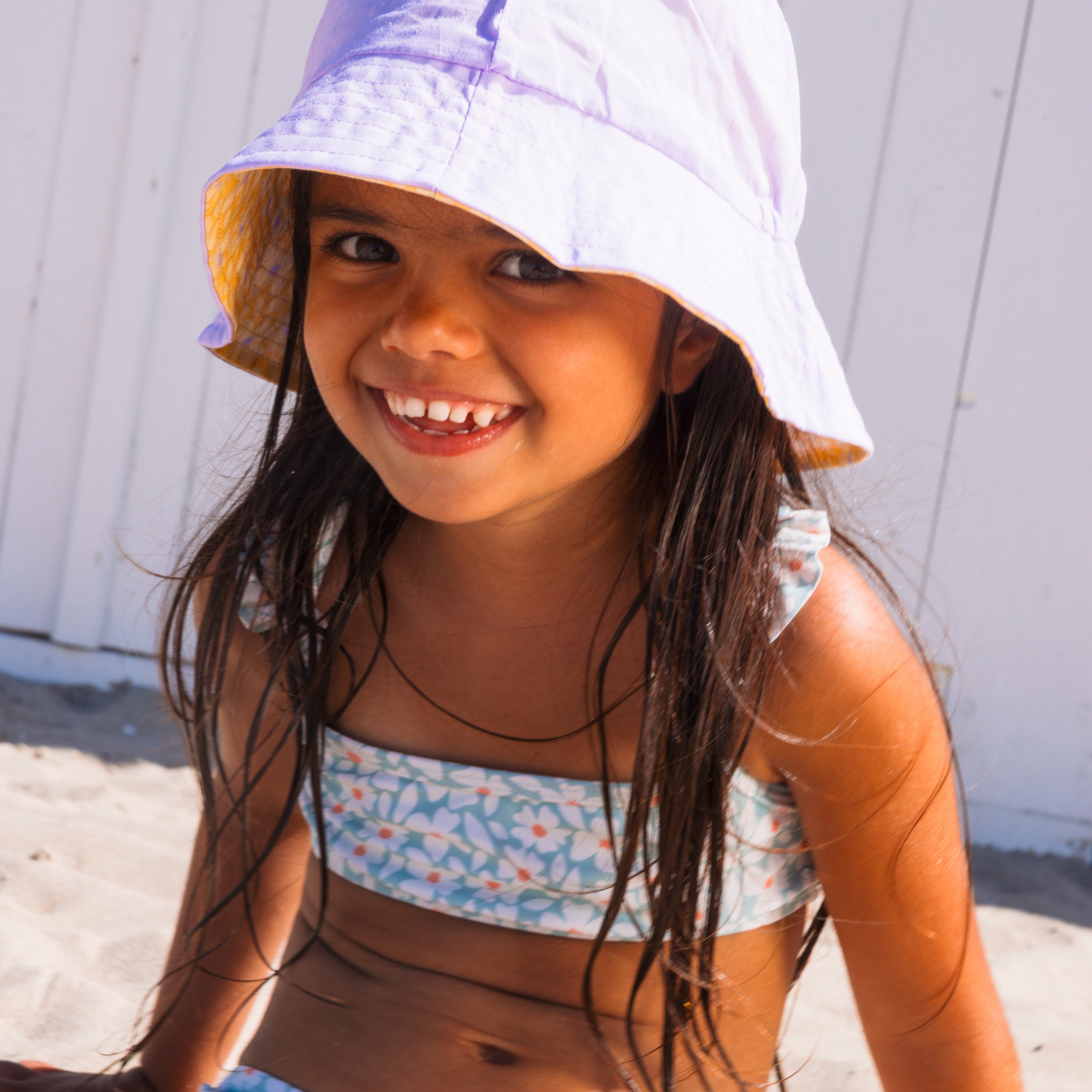 Sun Hat Reversible - Yellow - Florish