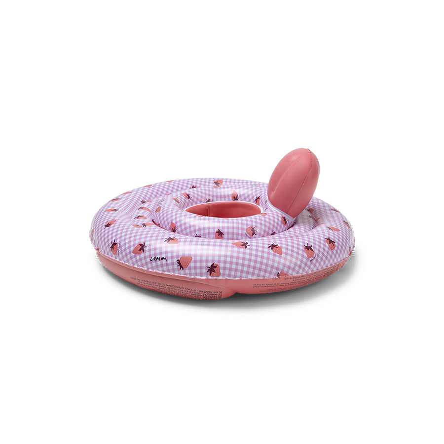 Baby Schwimmsitz - Rosa - Strawberry Fields - 0/1 Jahr