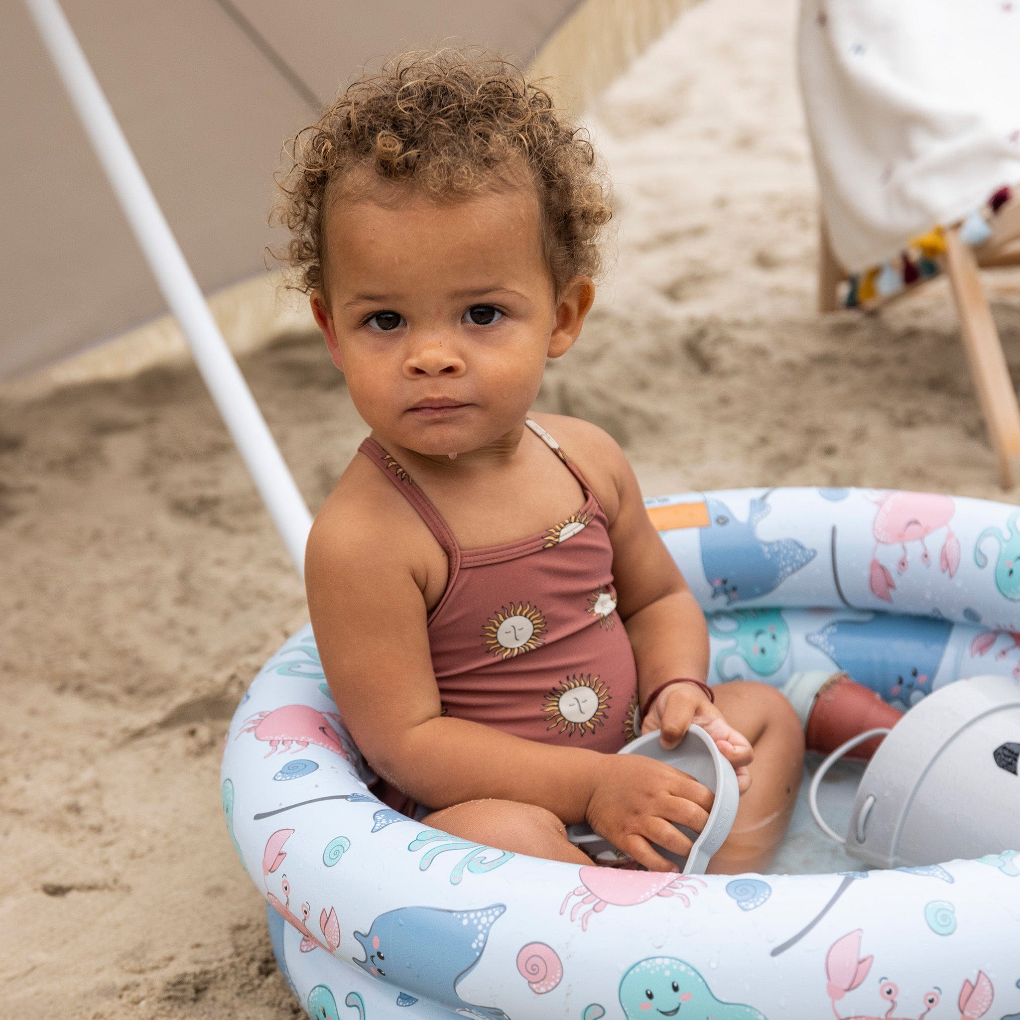 Piscina para Bebé - Azul - Marine Magic - Ø 60 cm