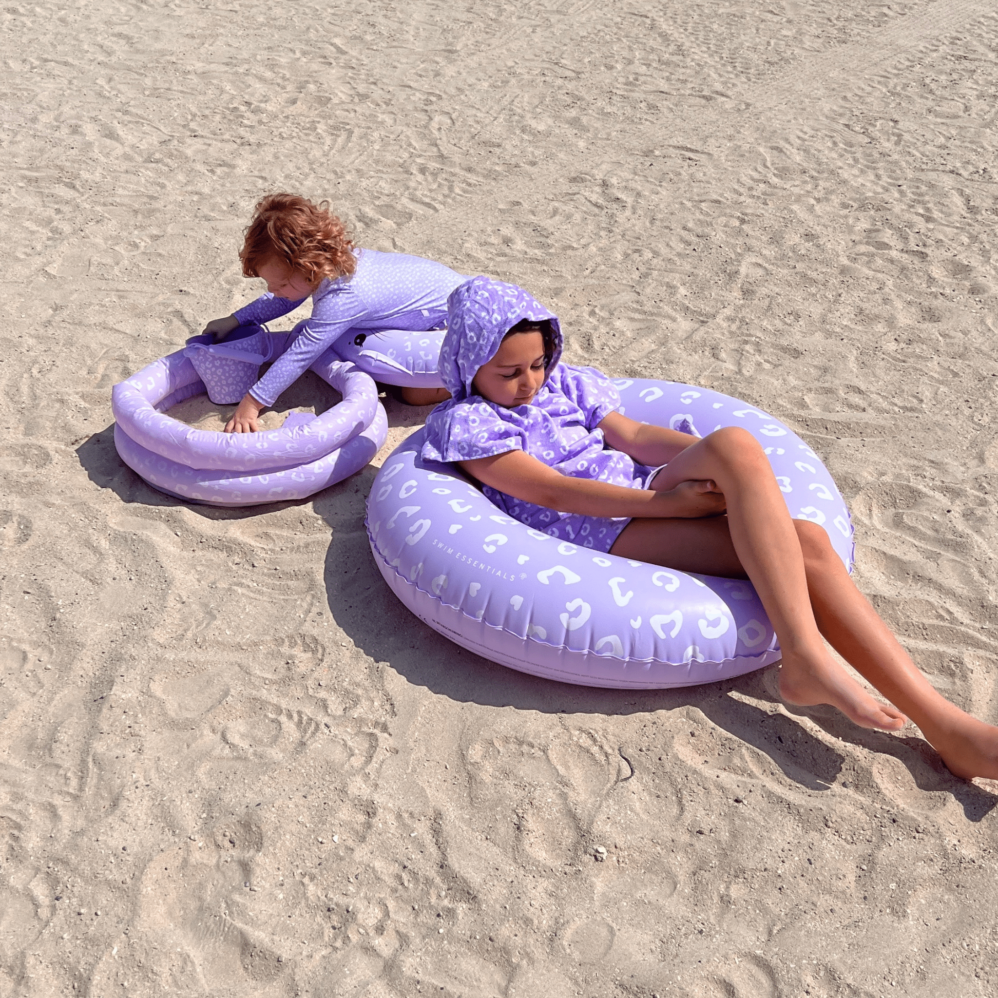 Piscina para Bebé - Lila - Leopard - Ø 60 cm