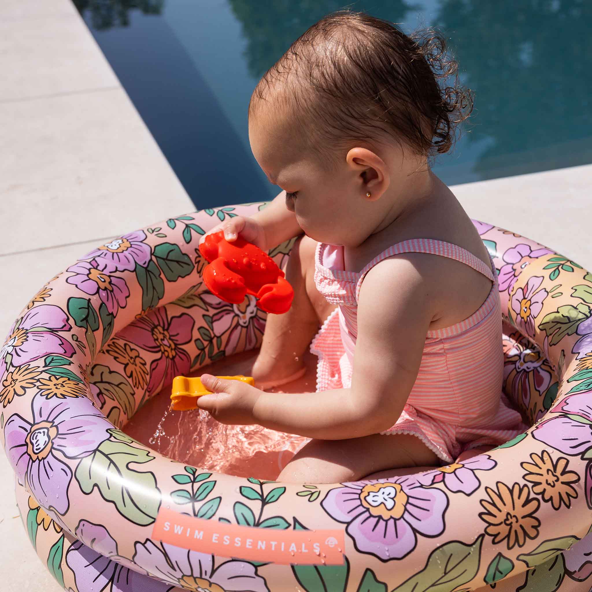 Piscine bébé - Multicolor - Blossom - Ø 60 cm