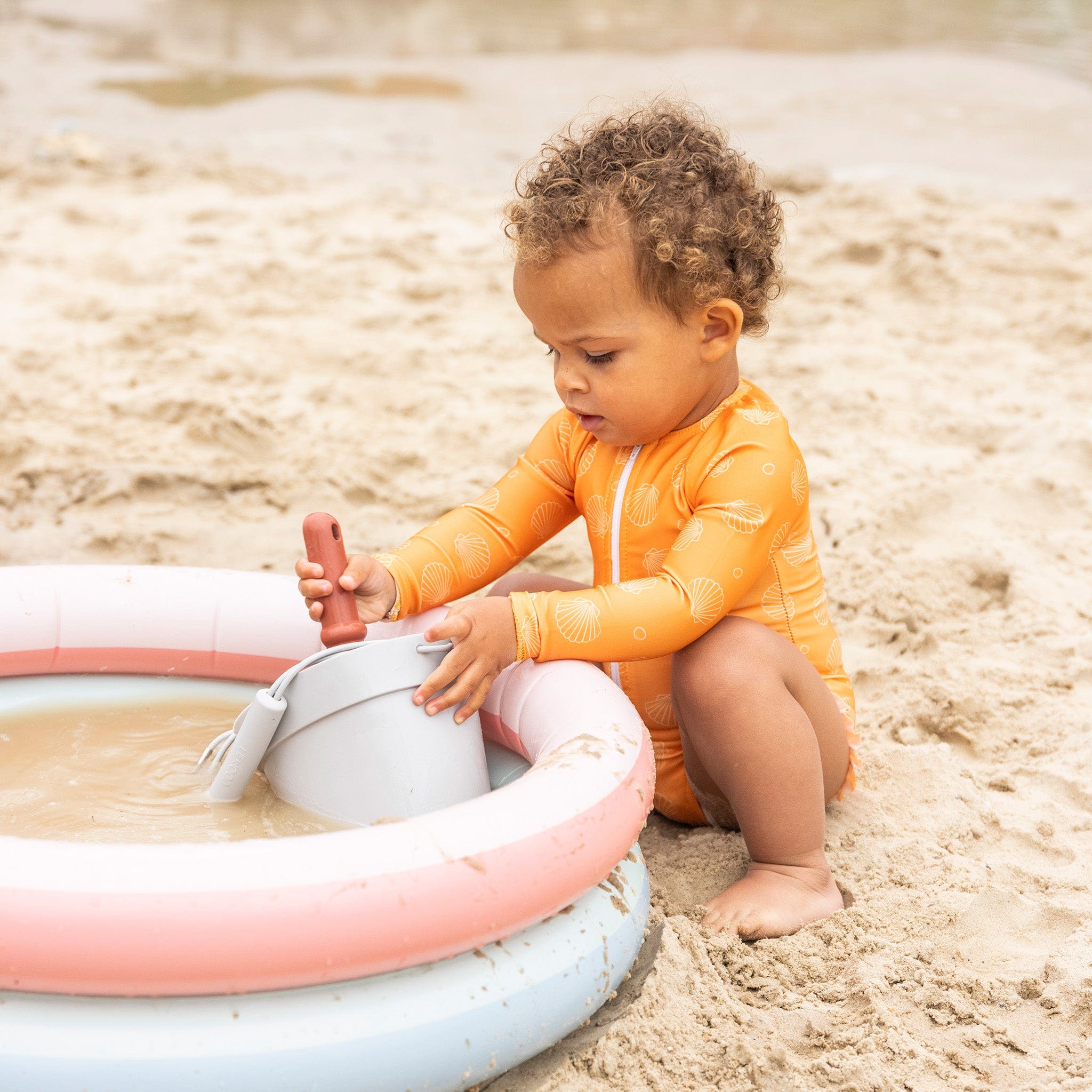 Baby Pool - Mehrfarbig - Color Rush - Ø 60 cm
