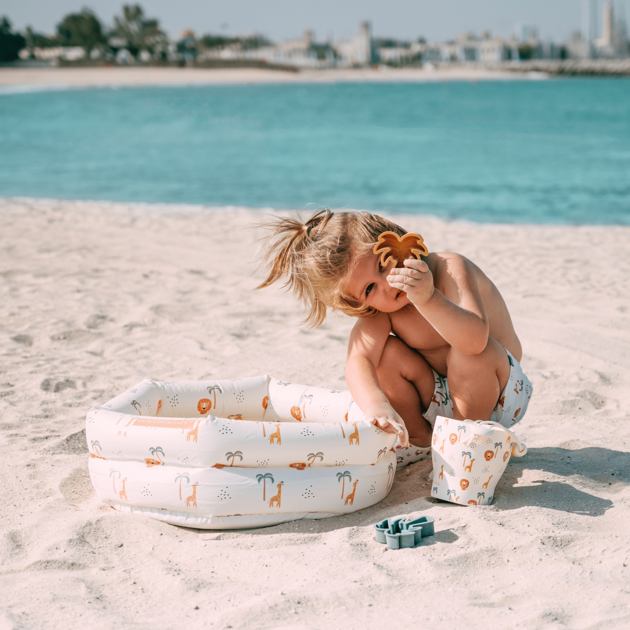 Baby Pool - Multicolor - Jungle - Ø 60 cm