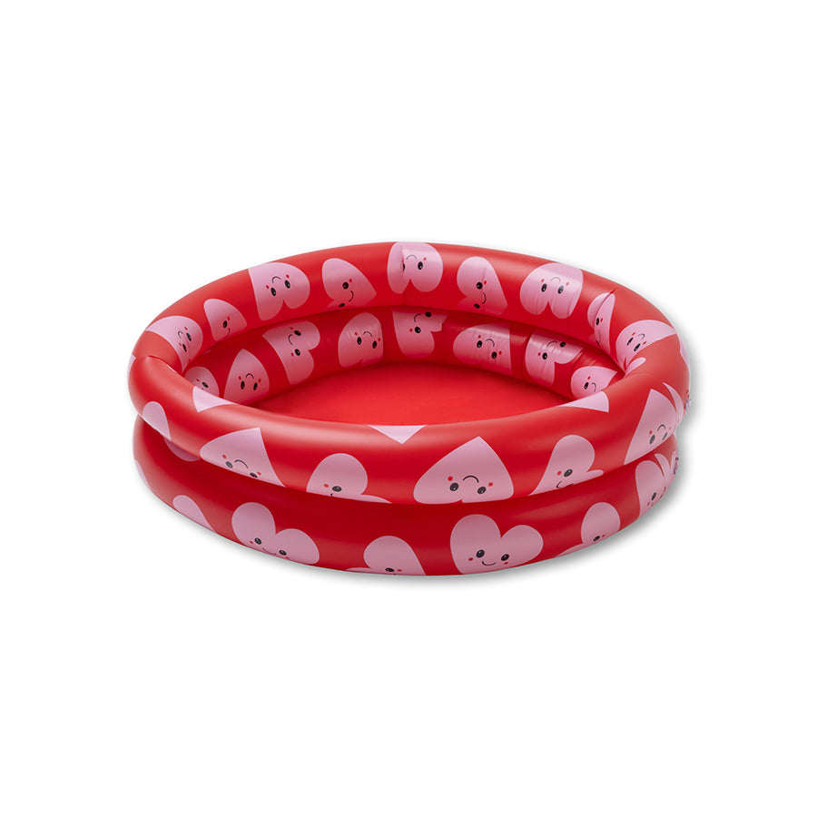Piscine bébé - Rouge - Hearts - Ø 60 cm
