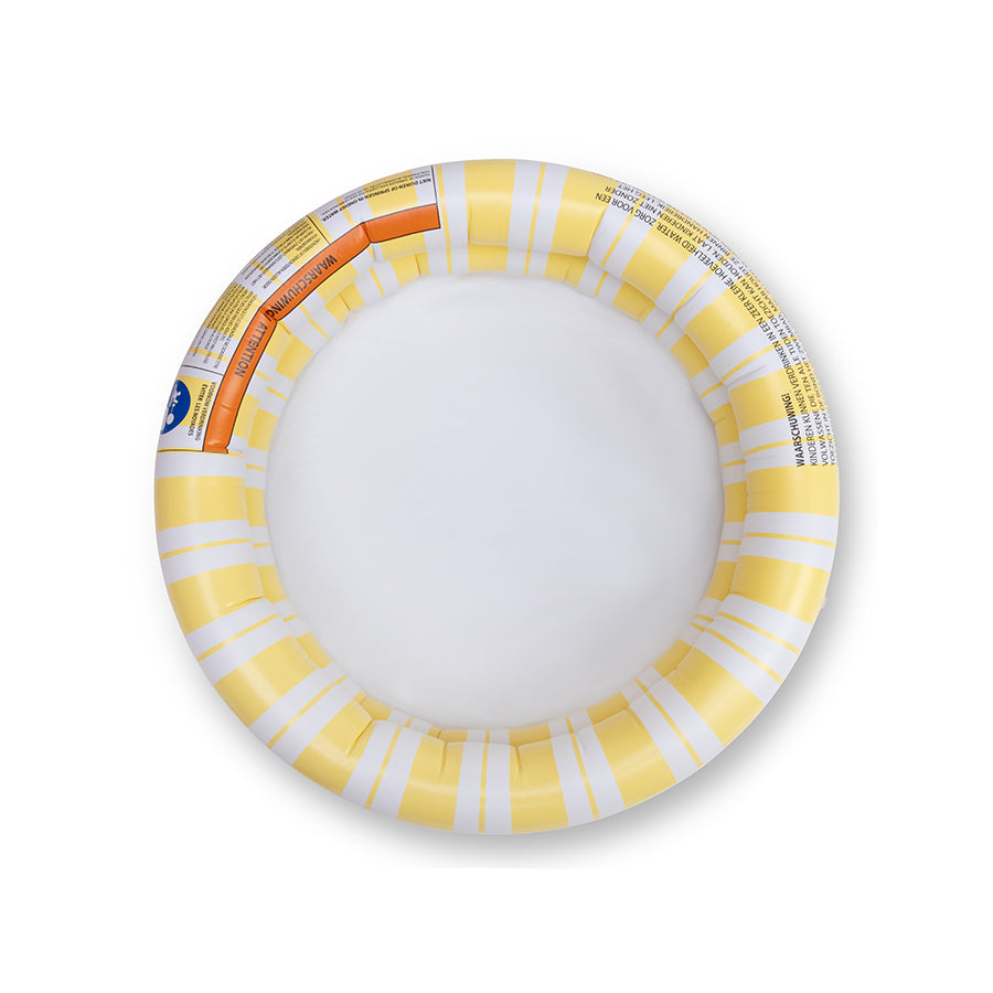 Baby Pool - Yellow/White - Striped Bliss - Ø 60 cm