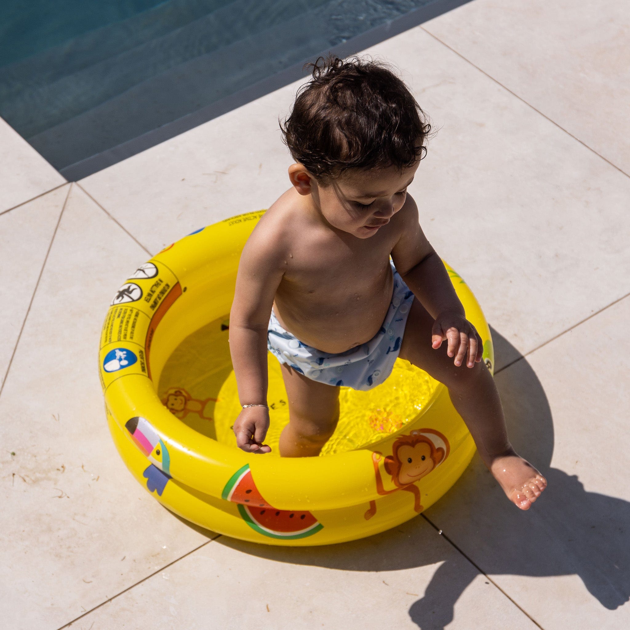 Piscina para Bebé - Amarillo - Golden Safari - Ø 60 cm