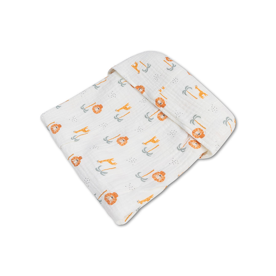 Poncho de Plage - Multicolore - Jungle - 50 x 50 cm