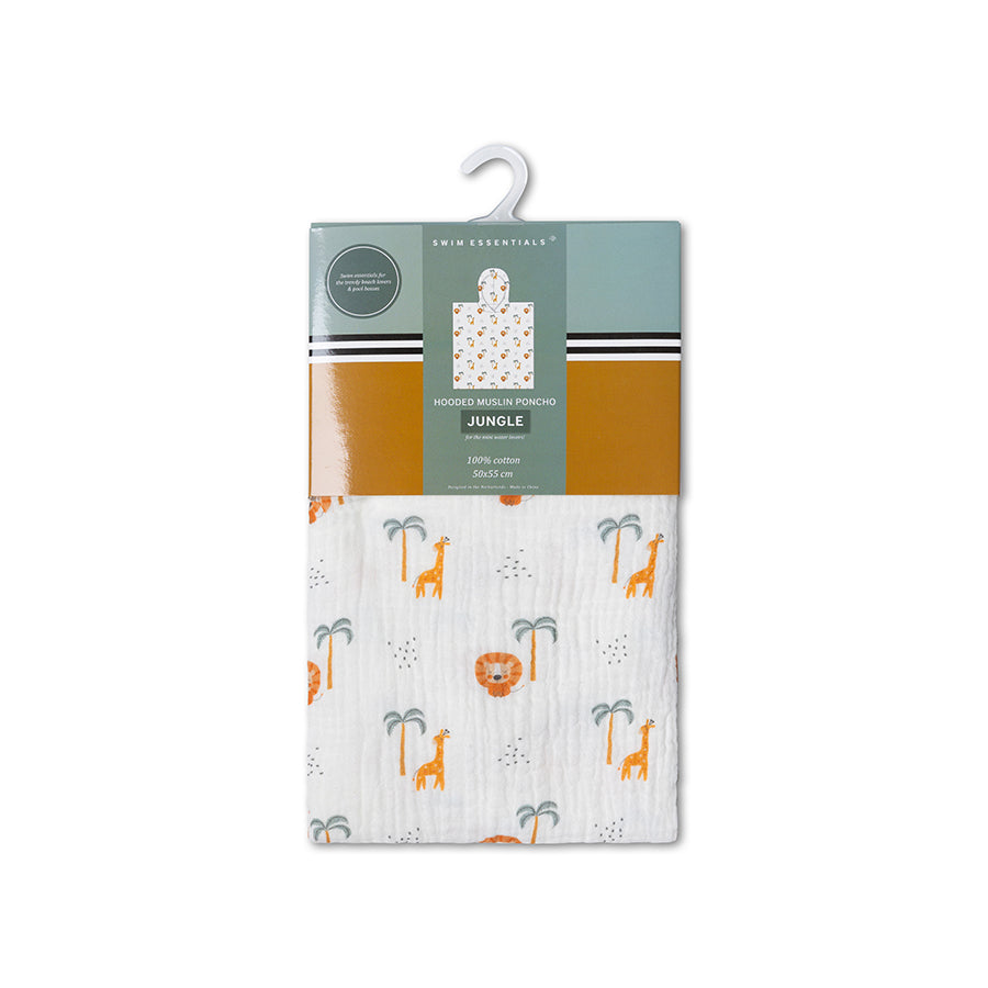 Poncho de Plage - Multicolore - Jungle - 50 x 50 cm