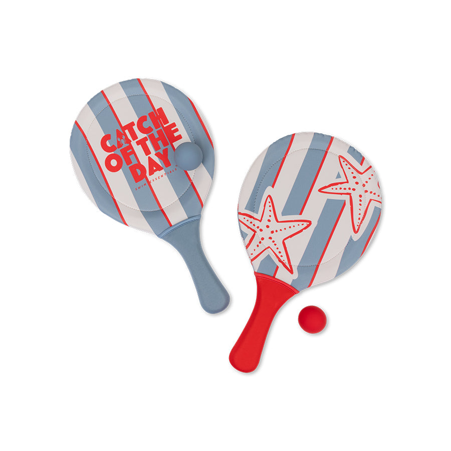 Strand Tennis Set - Multicolored - Catch Of The Day