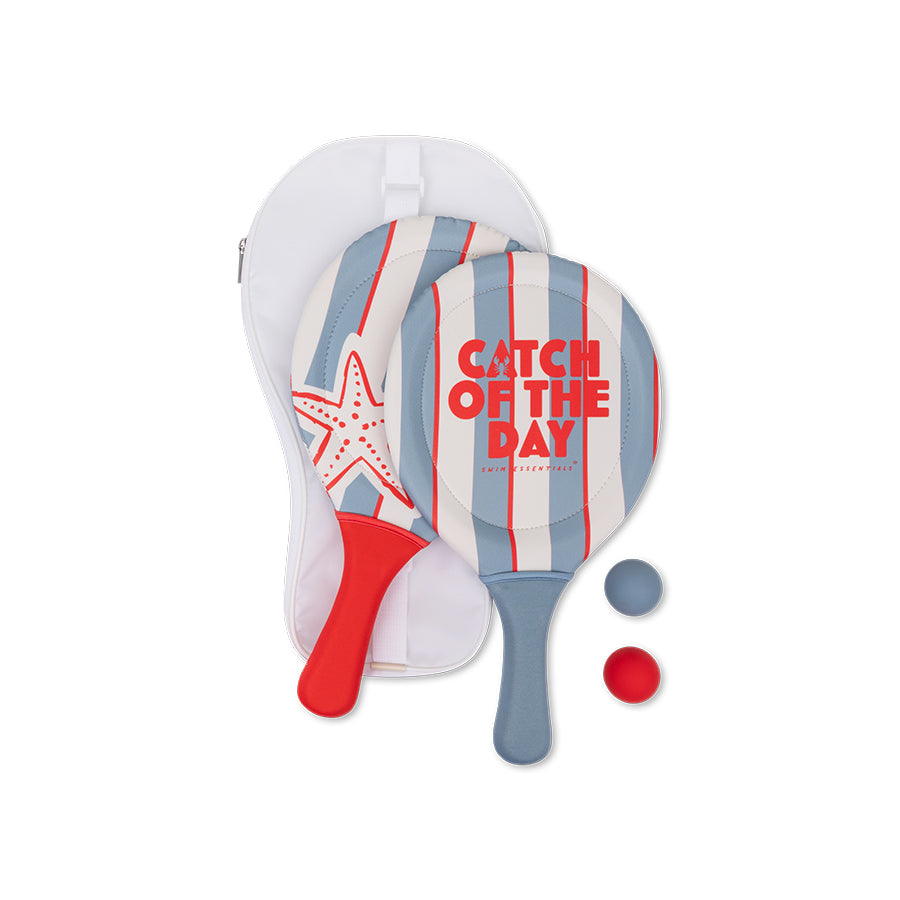 Strand Tennis Set - Multicolored - Catch Of The Day