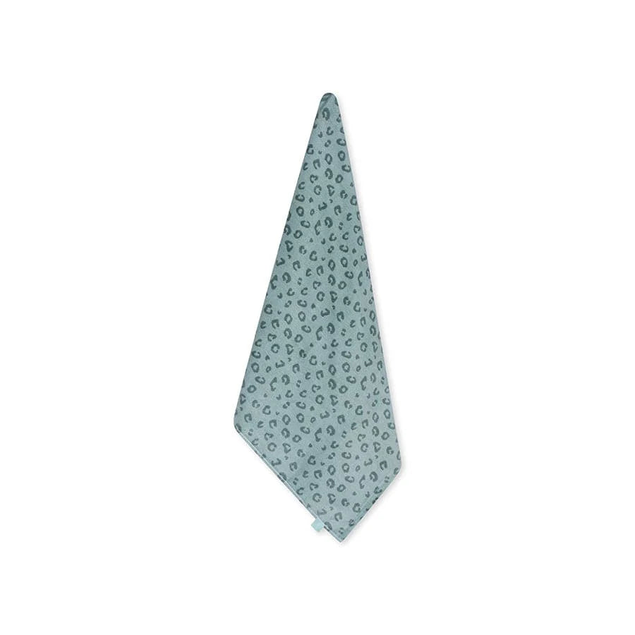 Strandtuch Baumwolle - Grün - Leopard - 135 x 65 cm