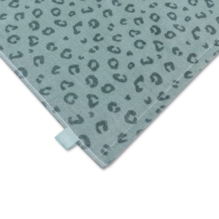 Strandtuch Baumwolle - Grün - Leopard - 135 x 65 cm