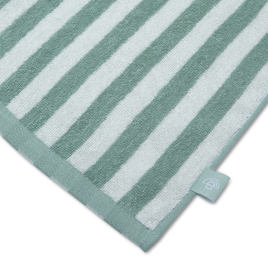 Strandtuch Baumwolle - Grün - Resort Stripe - 135 x 65 cm