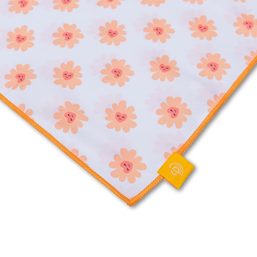 Strandtuch Mikrofaser - Mehrfarbig - Floral Love - 135 x 65 cm
