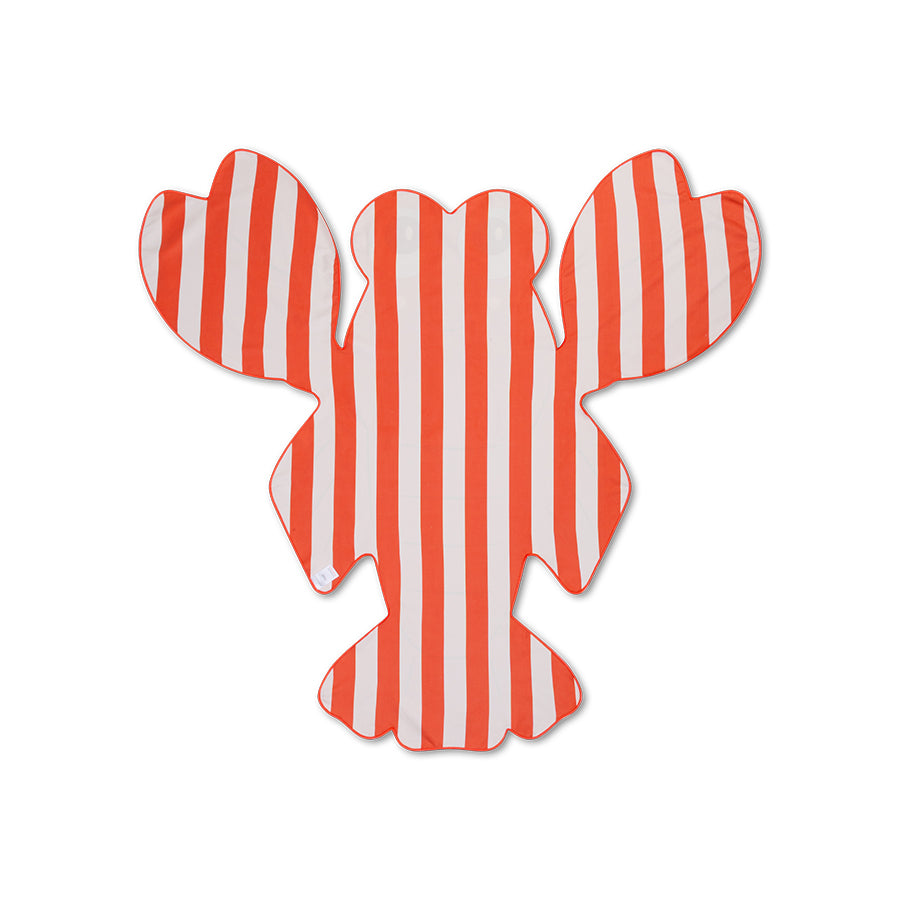 Toalla De Playa Microfibra - Rojo - Lobster - 140 cm