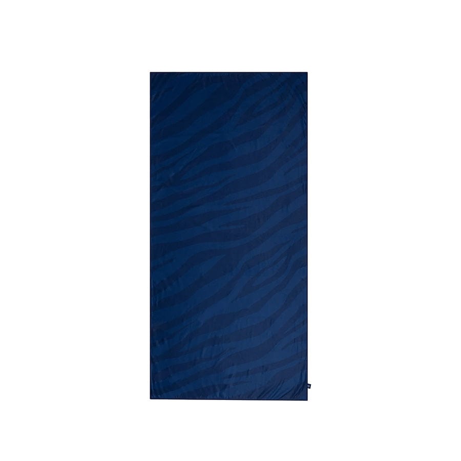 Toalla de playa Microfibra - Azul - Vibrant Stripes - 135 x 65 cm
