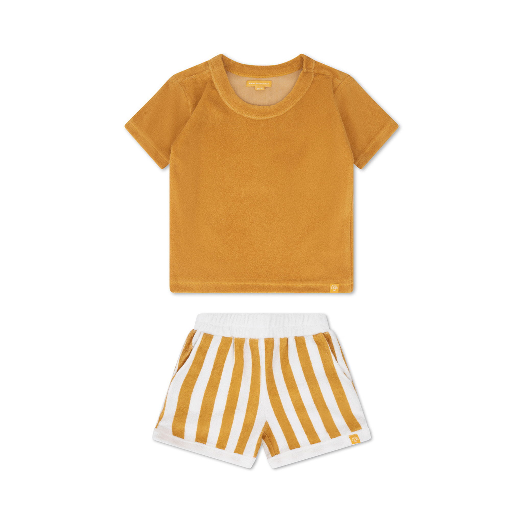 Vêtements de plage Garçons - Terry - Jaune/Blanc - Flow