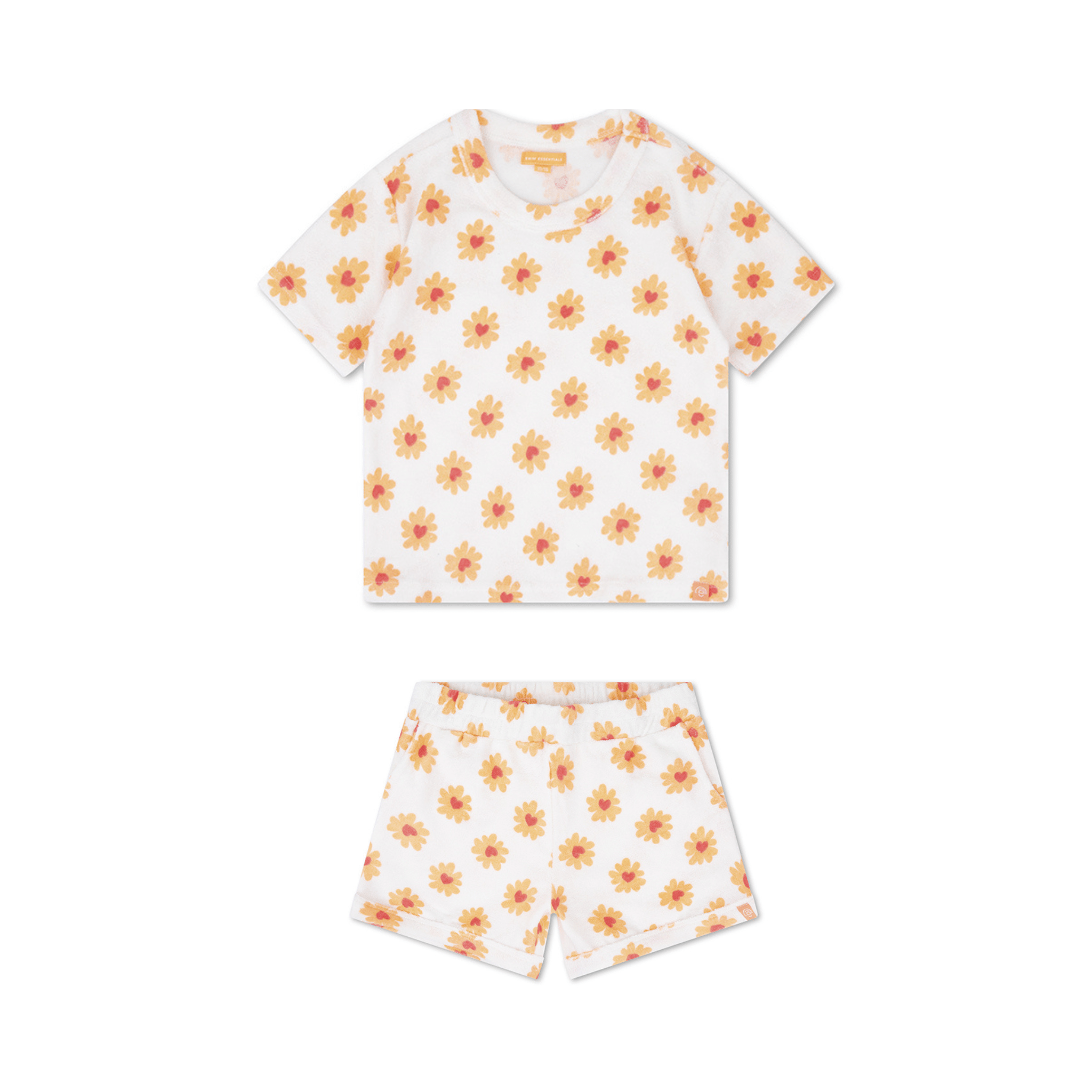 Beachwear Girls - Terry - Multicolor - Floral Love