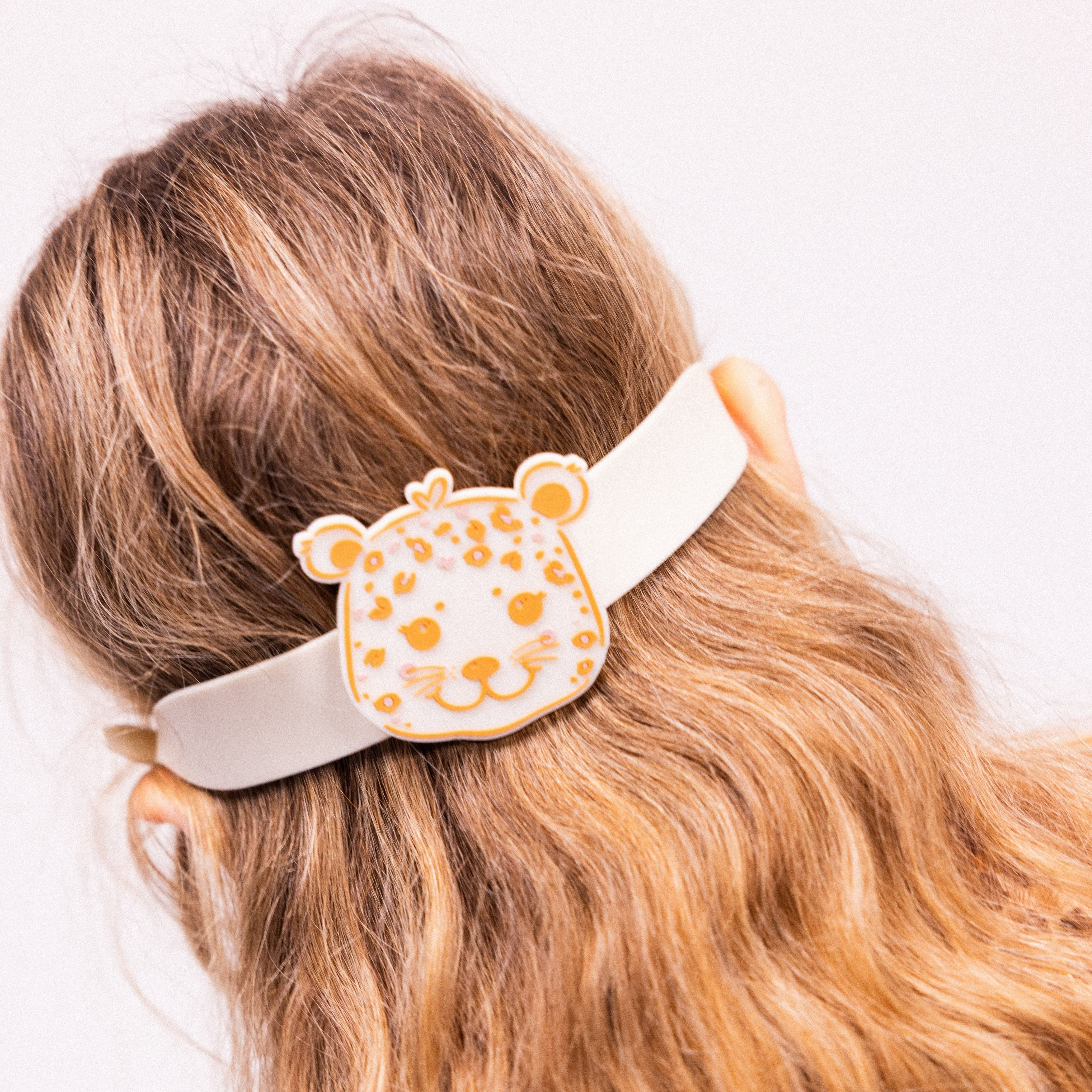 Lunettes de natation - Beige - Leopard