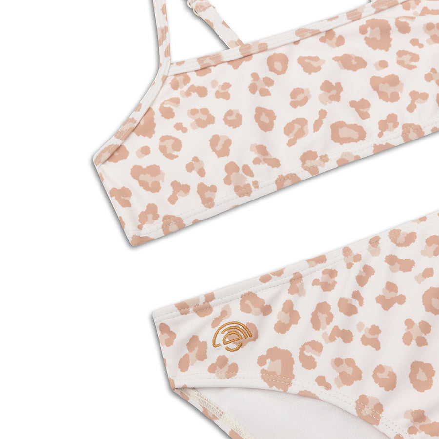 Bundle bademode kinder - Beige - Leopard
