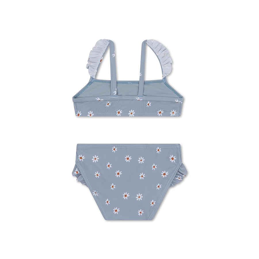 Bikini - Bleu - Daisy Flower