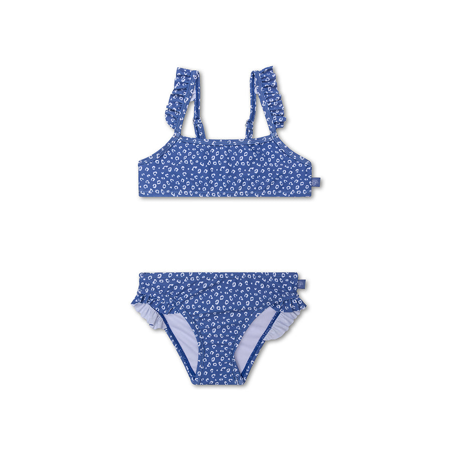 Bikini - Bleu - Leopard
