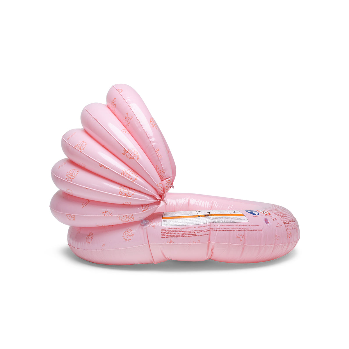 Kids Pool - Rosa - Sea Pearl - Ø 100 cm With Canopy