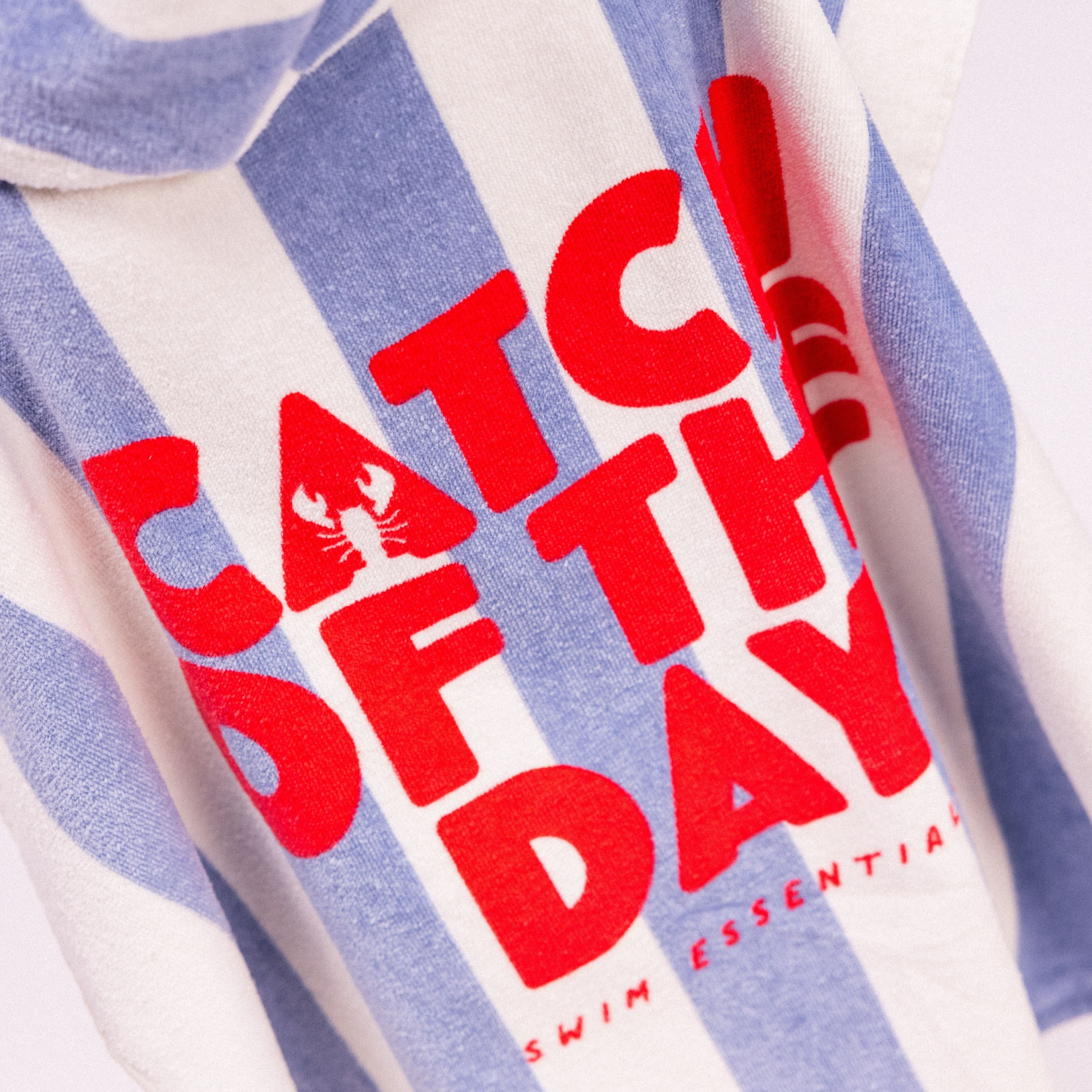 Poncho de Plage - Bleu - Catch Of The Day - 65 x 65 cm