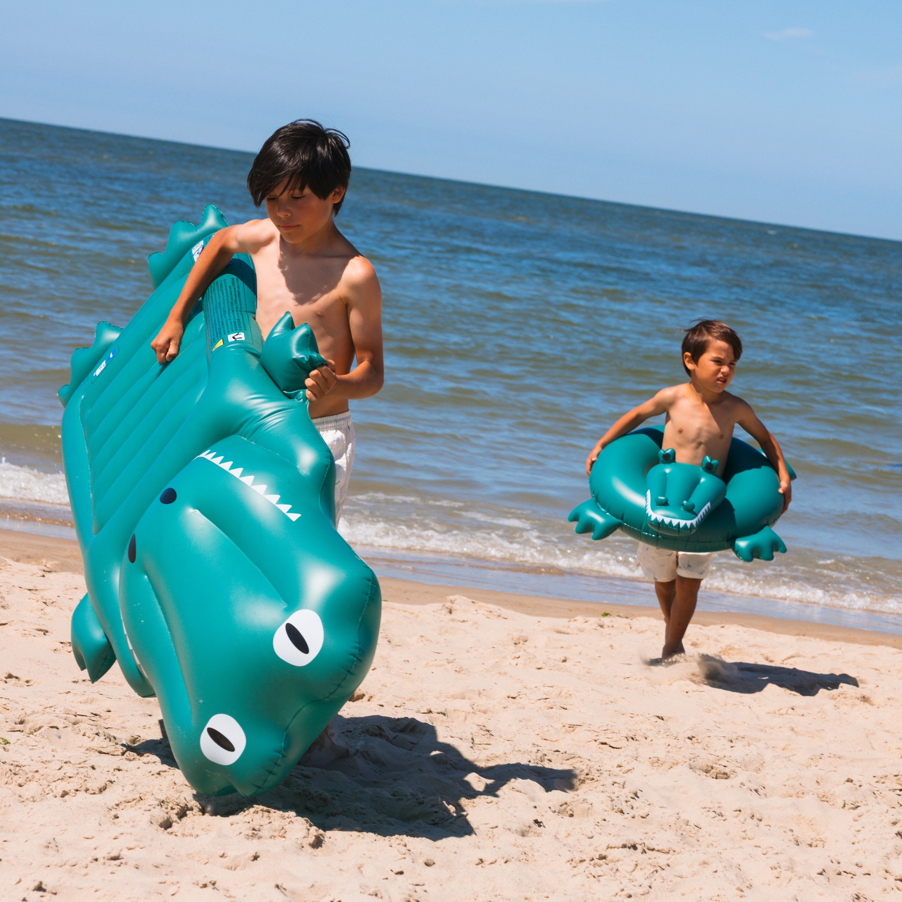 Pool Float Crocodile - Green - Dreamscape