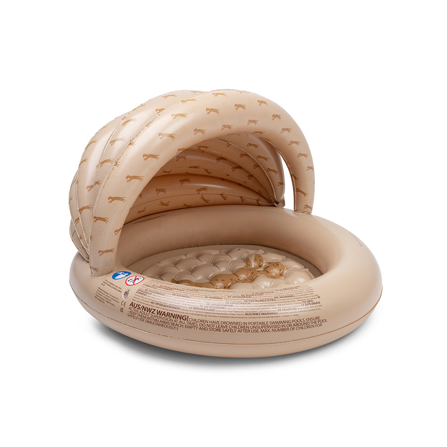 Kids Pool - Beige - Roamer - Ø 100 cm with Canopy
