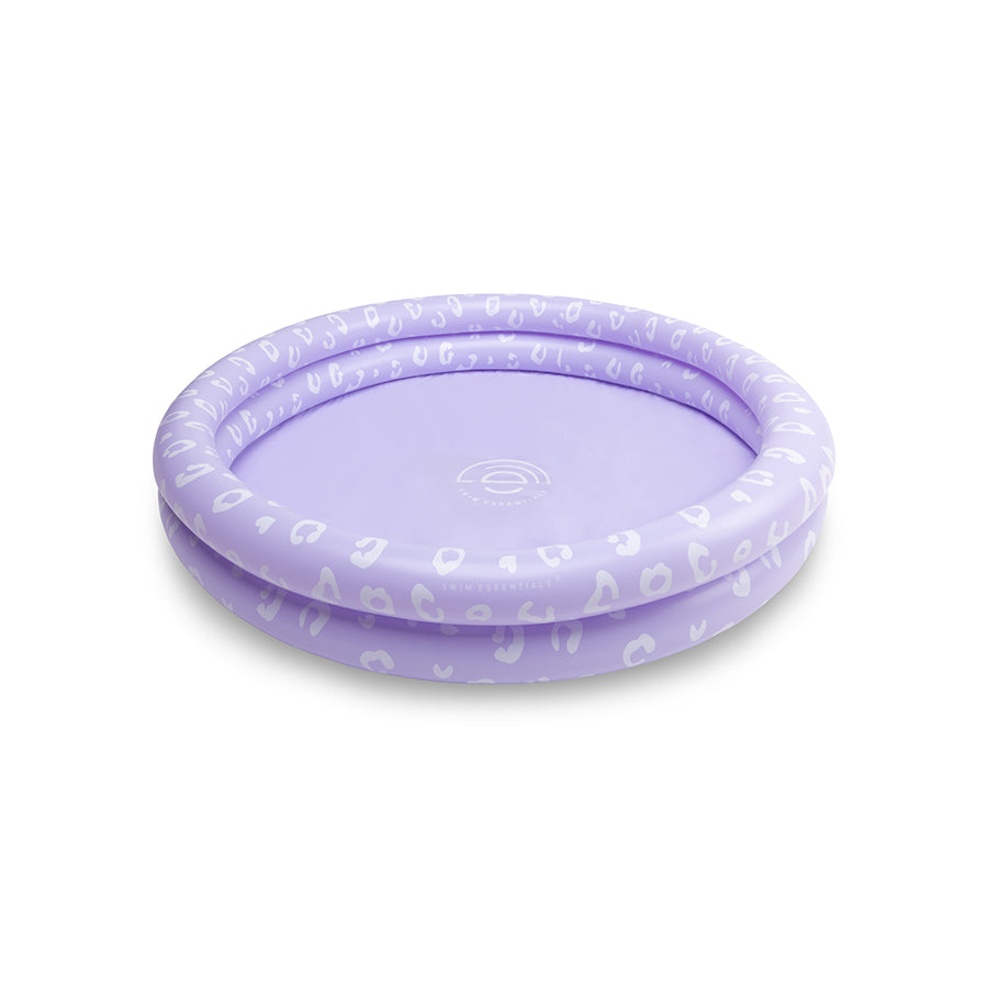 Piscina para niños - Lila - Leopard - Ø 100 cm