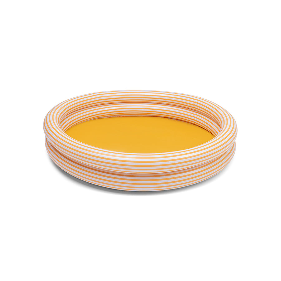 Piscina para niños - Amarillo/Blanco - Softlines - Ø 100 cm