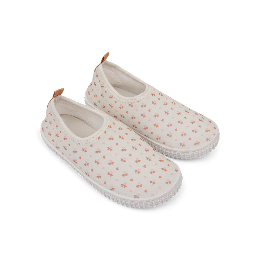 Kinder Wasserschuhe - Old Rosa - Cozy Hearts - Size 19-29