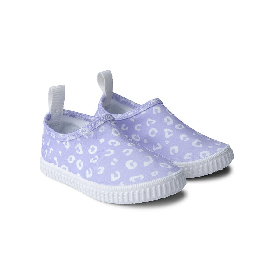 Kinder Wasserschuhe - Lila - Leopard