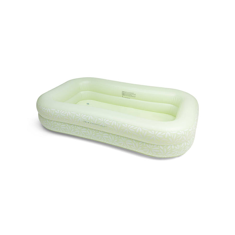 inflatable pool green