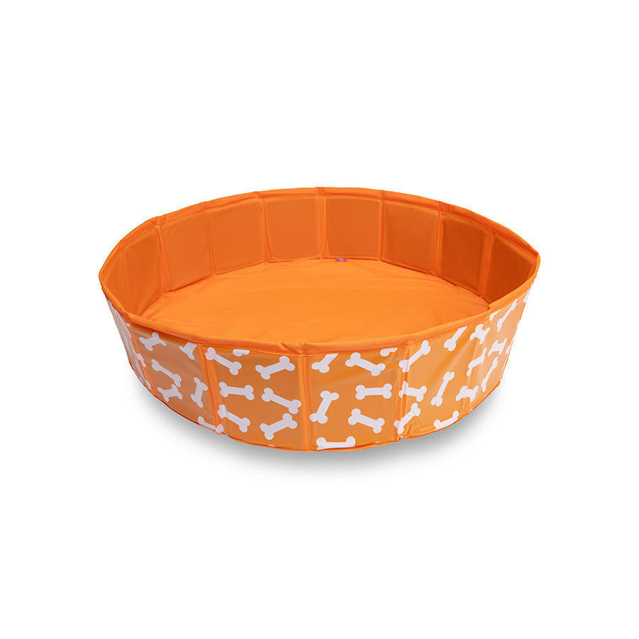 Piscina para Perros - Naranja - Bonebash - Ø 80 cm