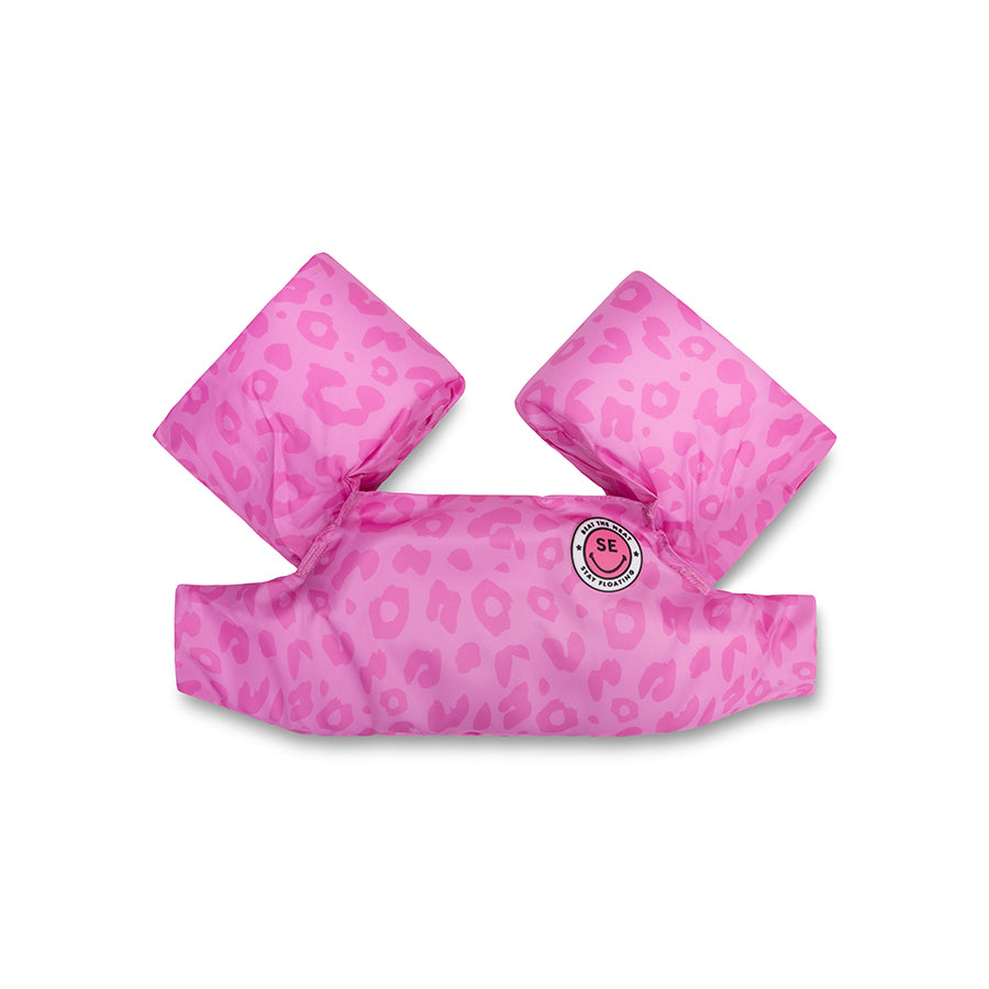Chaleco con manguitos - Rosa - Leopard - 2/6 Años