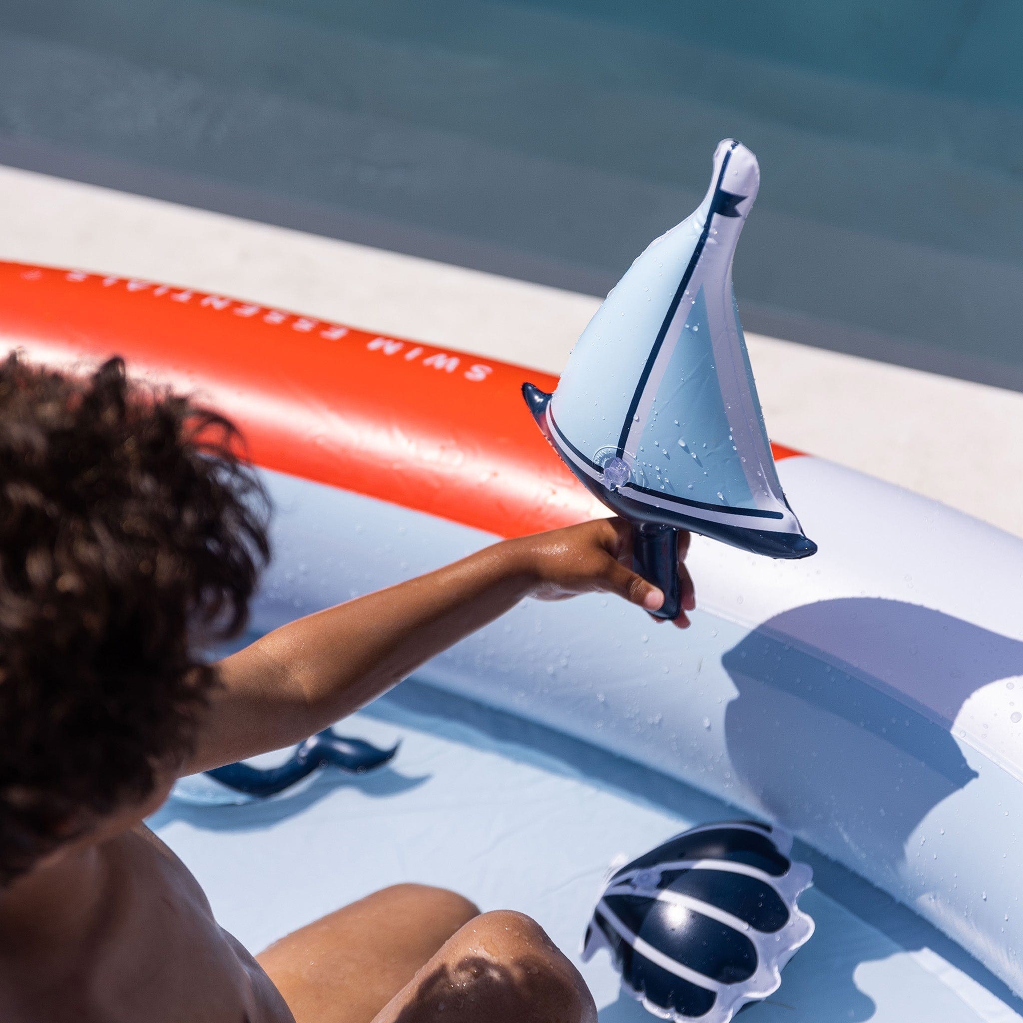 Piscina de aventura - Multicolor - Ocean Stripes