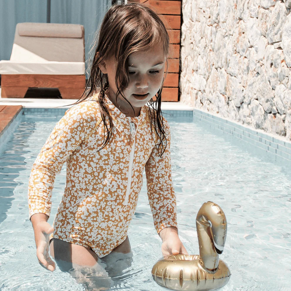 Portavasos de piscina - Cisne Dorado - Dreamscape