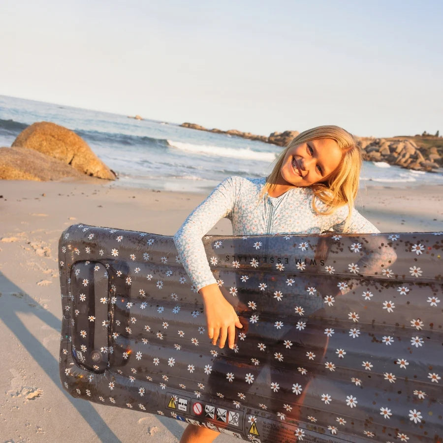 Colchoneta inflable - Azul - Daisy Flower - 177 cm