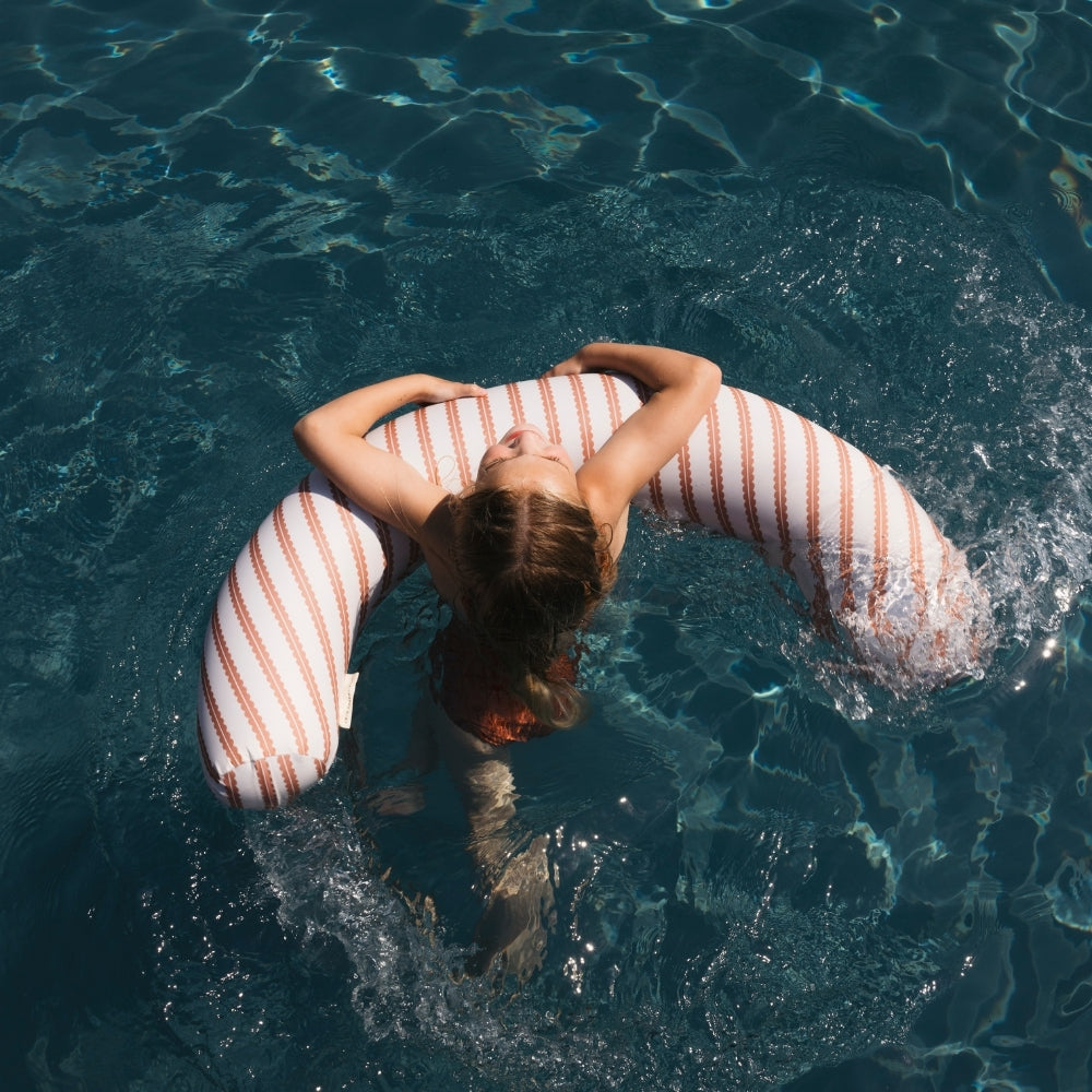 Premium Swim Noodle - Rot/Beige - Monaco