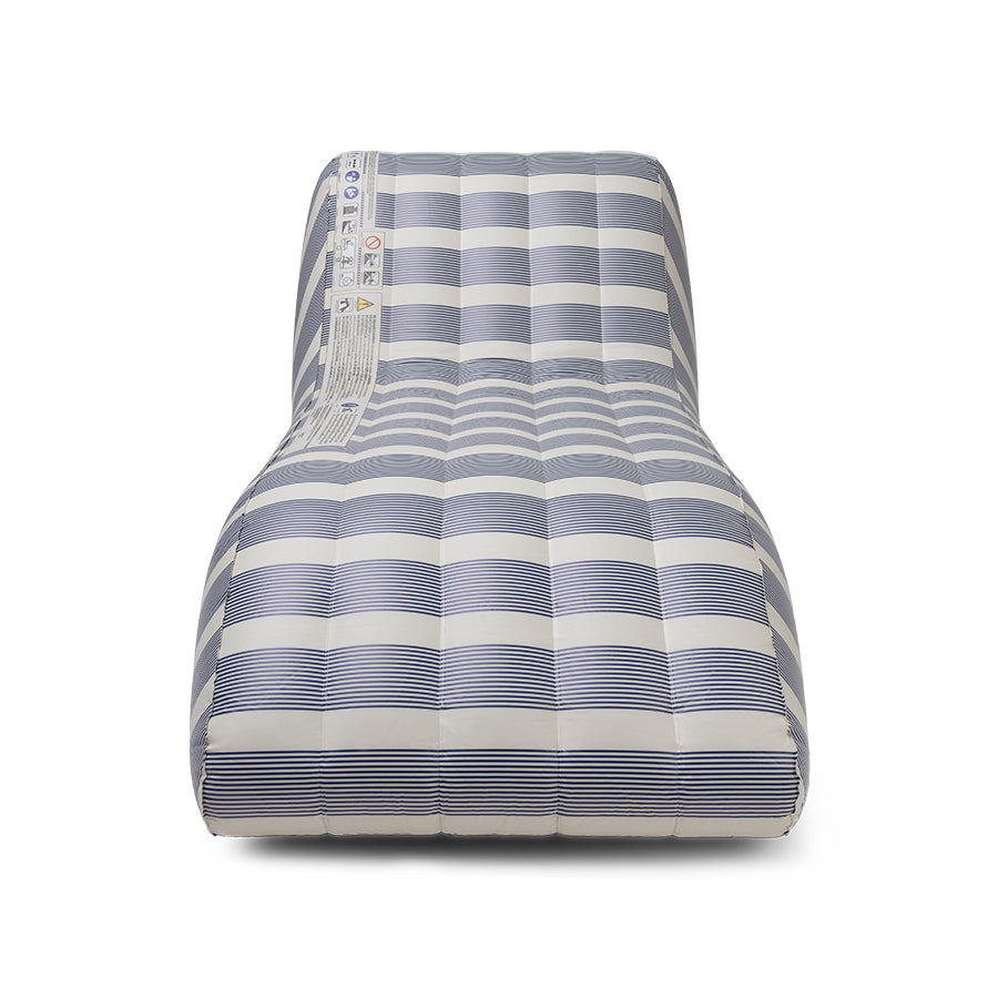 Premium Lounge Float - Blue/White - Monaco