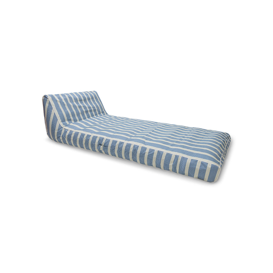 Premium Pool Float - Blau/Beige - Monaco